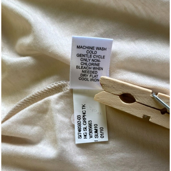 New Banana Republic Heritage Womens Shirt Small Ivory Tan Sleeveless Tank Top - Picture 7 of 8